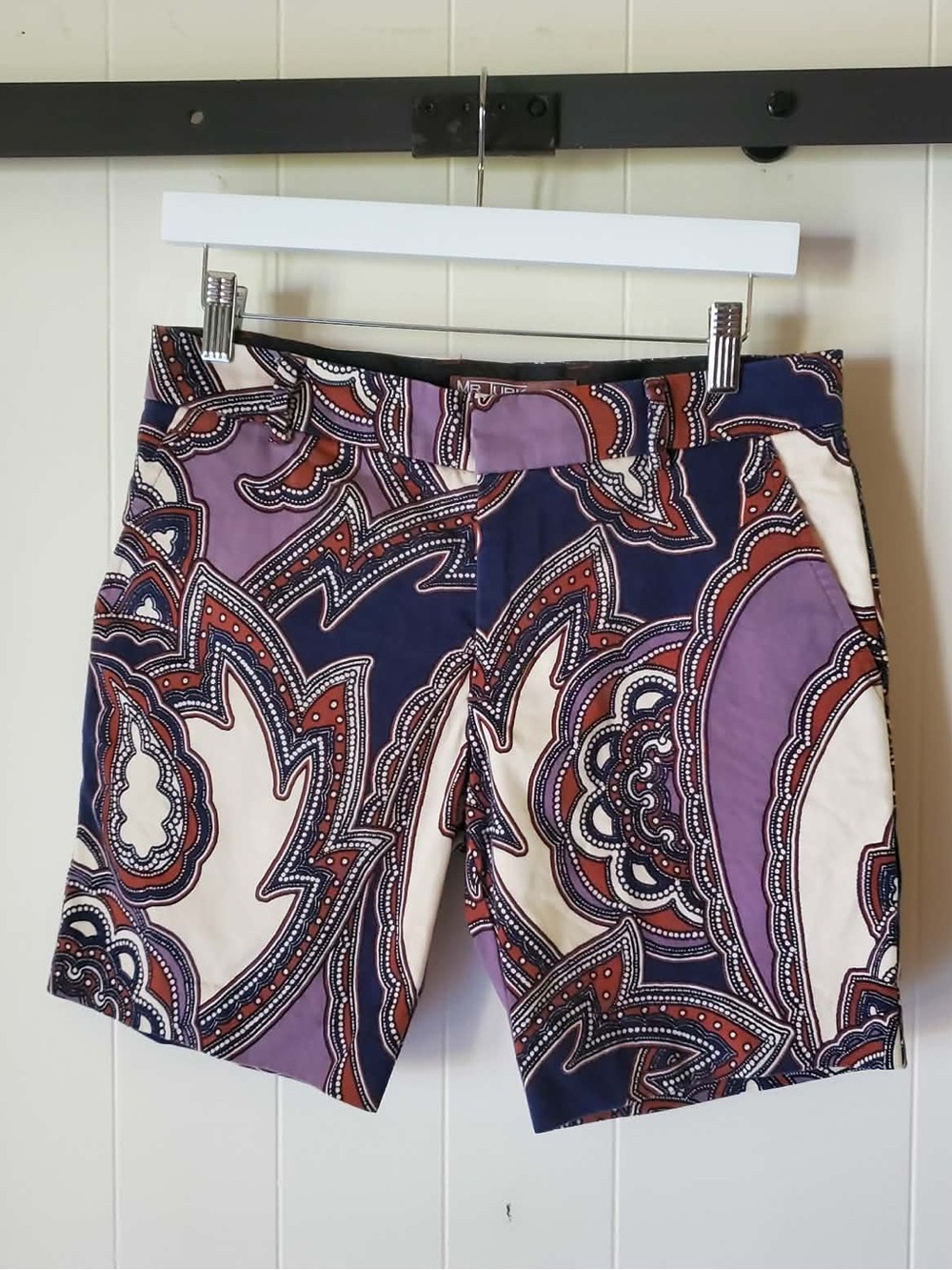 Mr Turk Lawrence Sport Short Paisley Purple 29W
